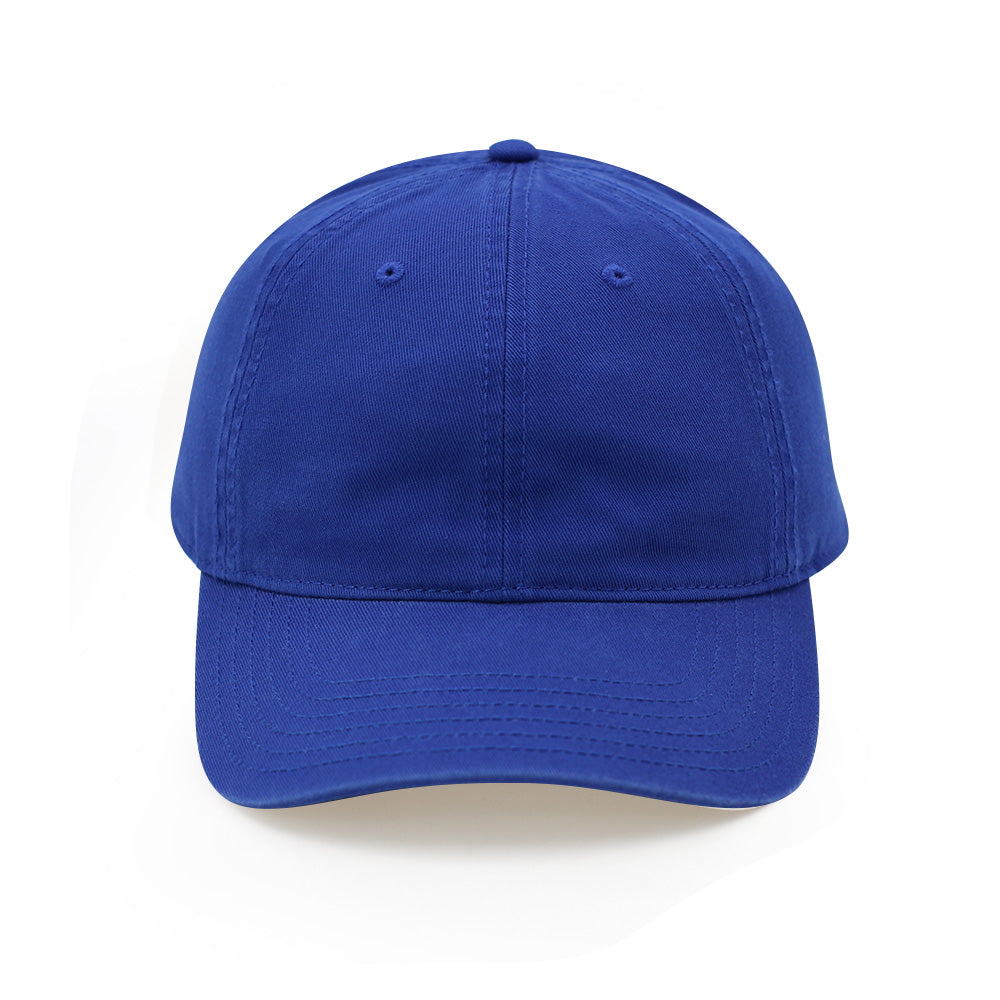 Everyday Cotton Cap in Royal Blue — front view