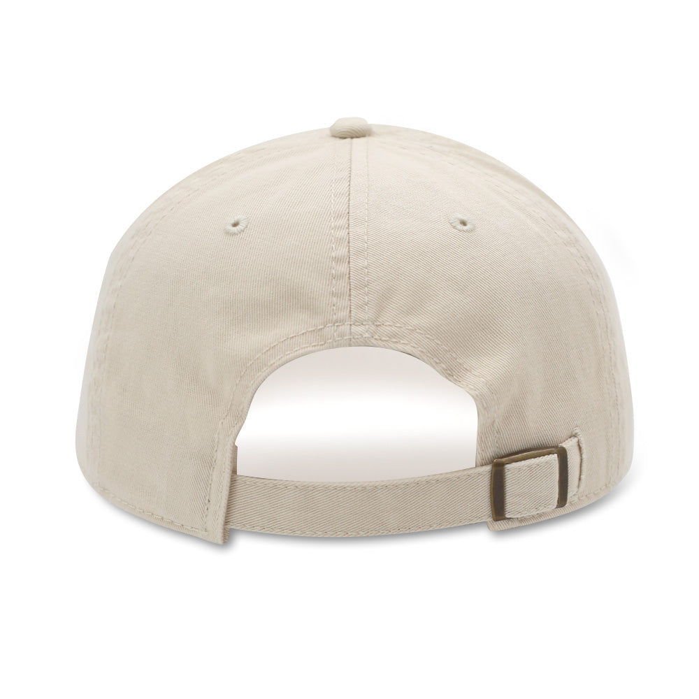 Everyday Cotton Cap in Ivory — back view