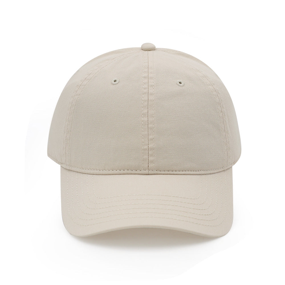 Everyday Cotton Cap in Ivory — front view