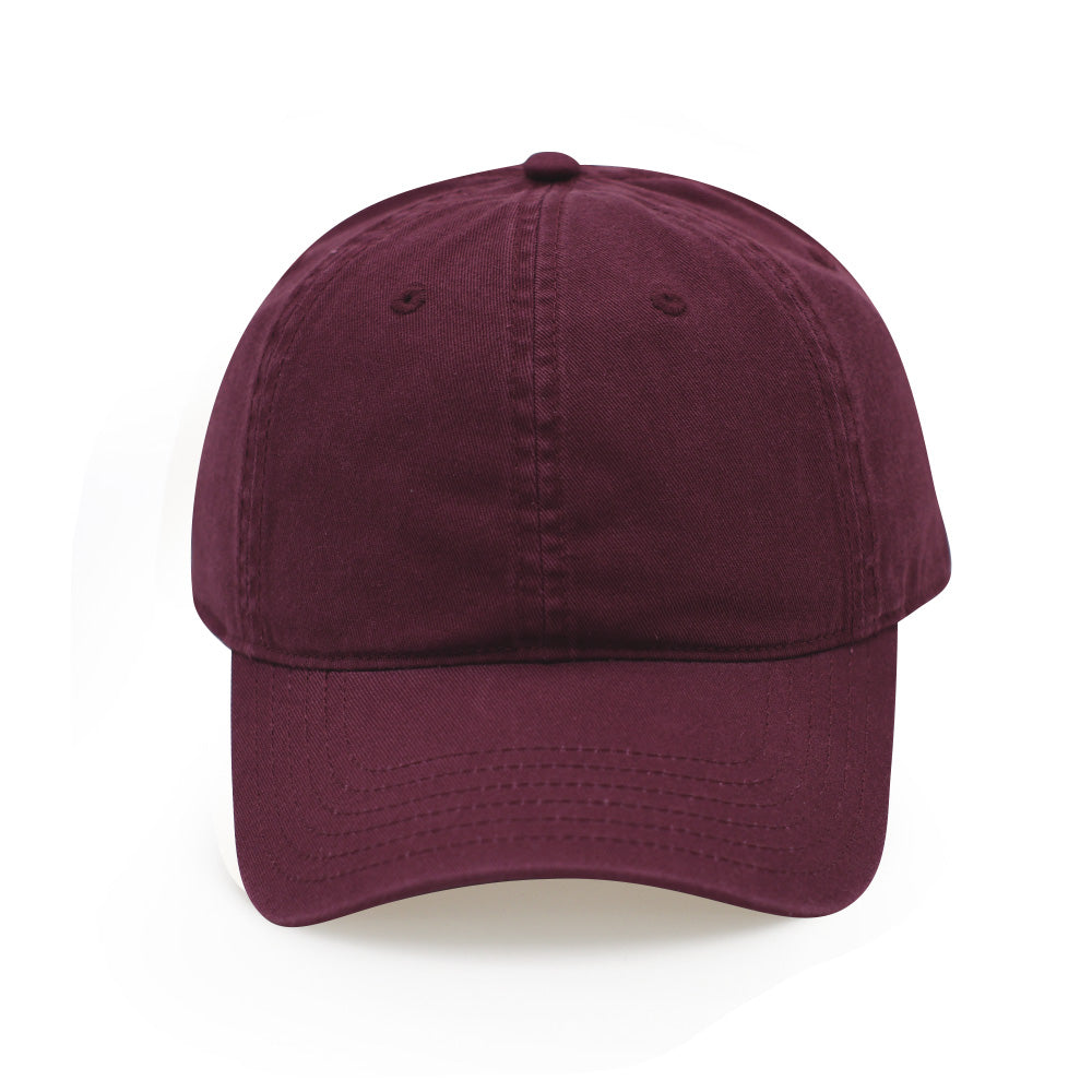 Everyday Cotton Cap in Mulberry — front view